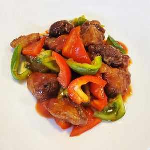 Lion's Mane Mushroom with Vegetarian Sweet & Sour Sauce