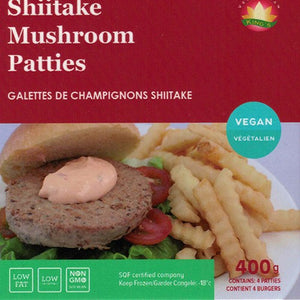 Vegan Shiitake Mushroom Patties 4pcs